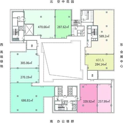 證大喜瑪拉雅中心寫字樓出租租金信息詳解